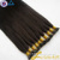 Golden Supplier Italy Keratin No Shedding No Tangle Remy Human Hair Curly Keratine Hair Extensions Blonde